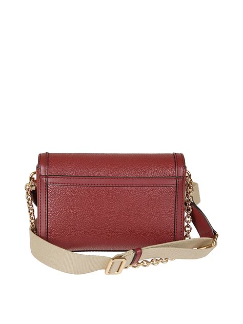 michael kors umhängetasche mit kettenhenkel bordeaux|MICHAEL KORS Taschen bordeaux Damen .